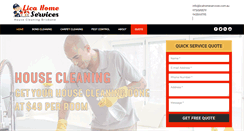 Desktop Screenshot of licahomeservices.com